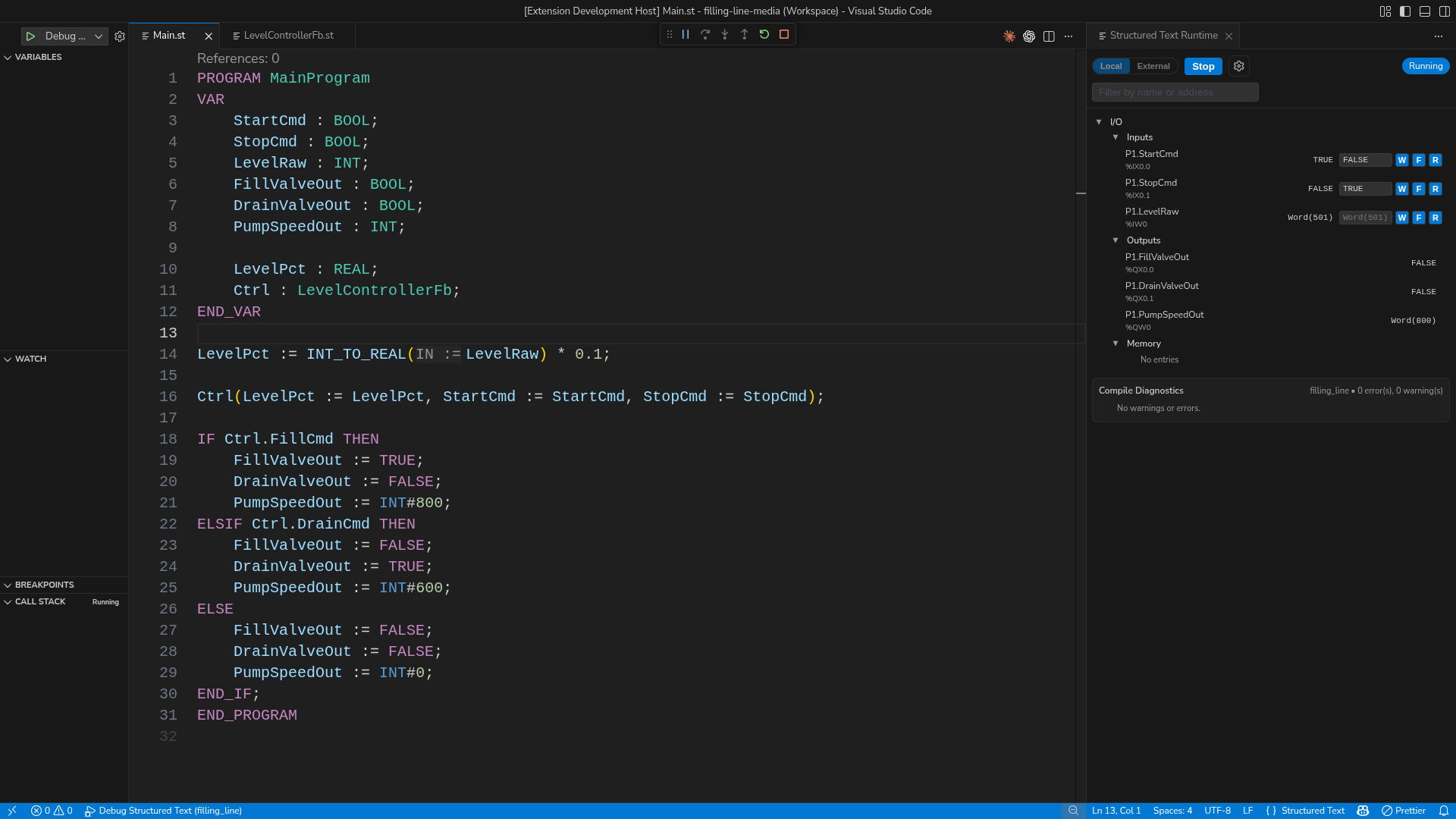 truST runtime workflow hero